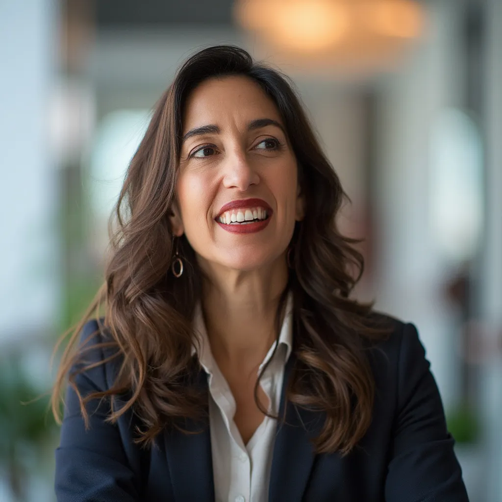 Retrato de Sofía Mendoza, Estratega Principal de Innovación